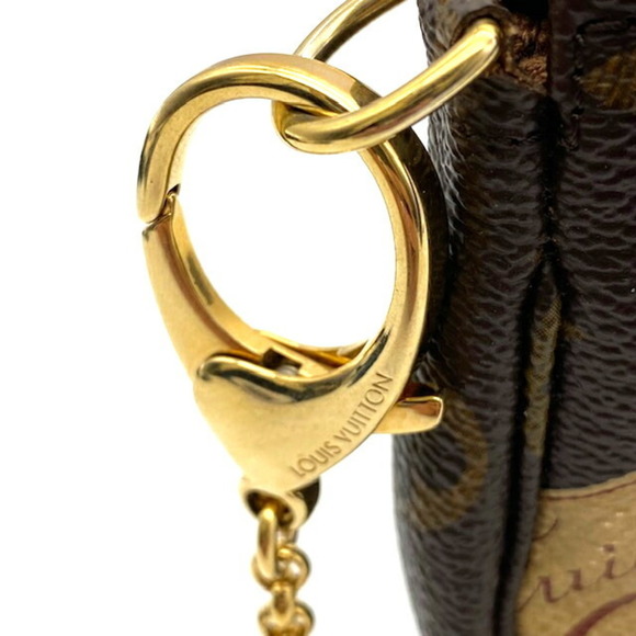 LOUIS VUITTON Mini Pochette Accessoire M63798 Accessory Pouch Monogram - Picture 7 of 10